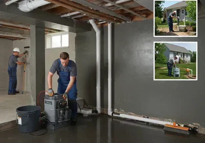 Basement Waterproofing and Flood Prevention process in Cave City, KY